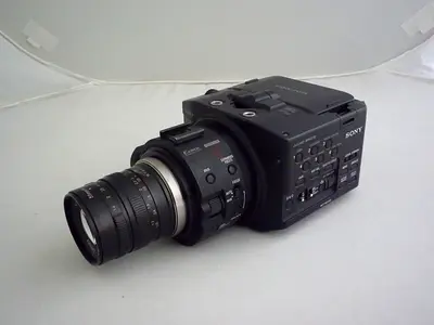 Sony Nex-Fs100 Professional Digital Camcorder with 55mm Lens - Good Working Condition