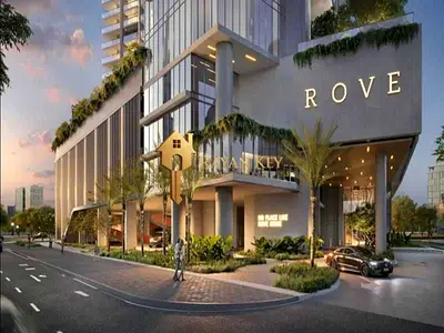 Furnished Studio | Rove Home Marasi Drive | Downtown & Park Views