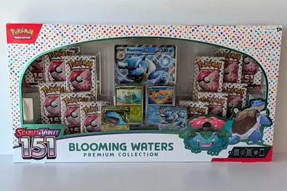 Pokemon TCG: Scarlet & Violet 151 Blooming Waters Premium Collection — New/Sealed