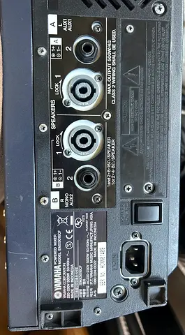 Yamaha Powered Speaker / Mixer Unit - Good Working Condition