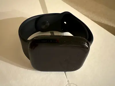 Apple Watch Series 10 - 46mm with Black Sport Band — Display damaged and needs to be repaired