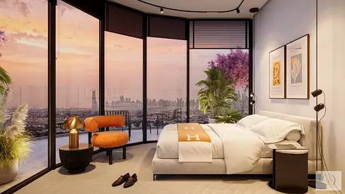 LUXURY 1BD WITH PRIVATE POOL | HIGH FLOOR | JUMEIRAH GOLF VIEWS