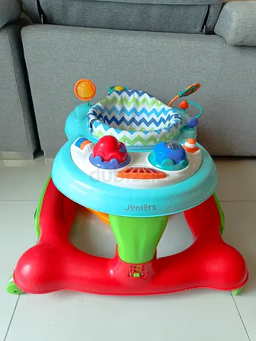 Juniors Baby Walker with Activity Tray - Good Condition