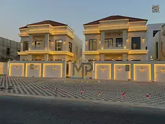 Classic villa for sale in Al Helio 2 - Ajman | On a main street Big bounce 4 rooms + sitting room +