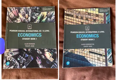 Pearson Edexcel International A/AS Level Economics Student Book 1 & 2 (set)