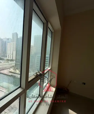 3 Bedrooms for Rent with Free Parking Overlooked to Al Qasba and Maid room