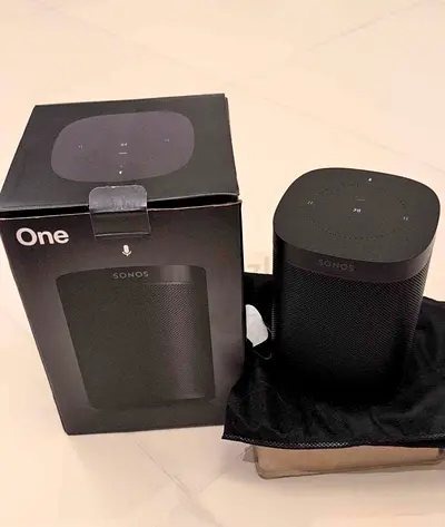 Sonos One (Gen 1) smart speaker - Black, Never Used