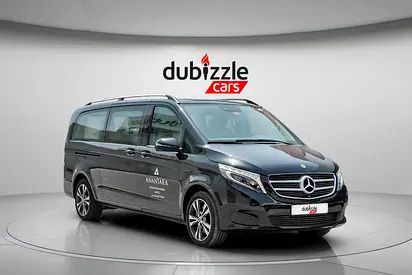 AED 1575/month | 2018 Mercedes-Benz V-Class V 250 | GCC Specs | Ref#518021