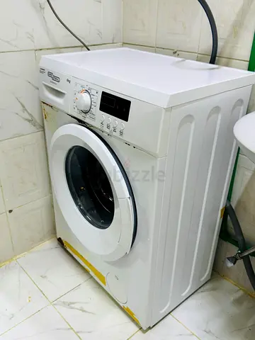 Front Load Washing Machine - Used, Working (White)