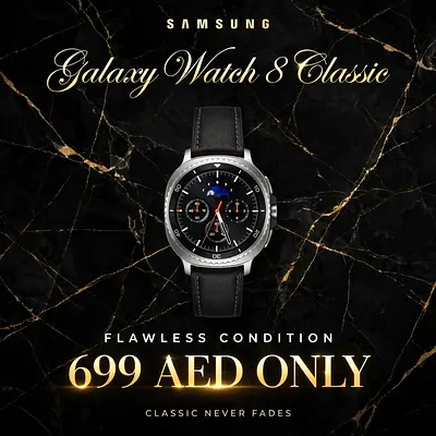 Samsung Galaxy watch 8 classic