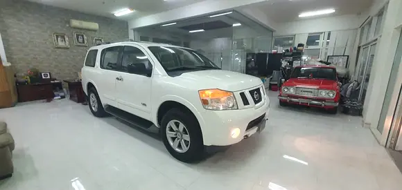 نيسان ارمادا فل اوبشن 2015 خليجي بحالة الوكالة Nissan Armada SE 2015 GCC Specs