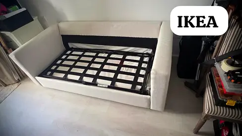 2 Seater IKEA vimle sofa bed