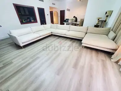 Perfect condition Marina home u Shape sofa