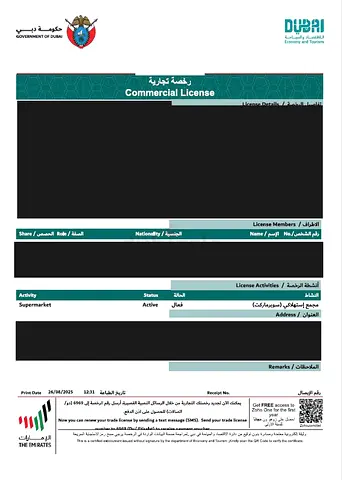 Dubai Business for Sale – Supermarket & Real Estate Companies