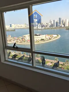 3BR apartment for sale in Sara Tower, Al Majaz 3. 1,750 sq.ft, no parking, AED 700K. Great for livin