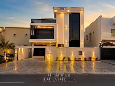فرصة مميزة في الياسمين – عجمان | فيلا فاخرة على شارع فاصل | شامل الكهرباء والمياه