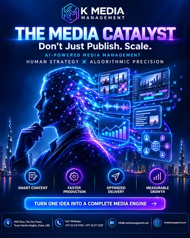 AI Media Management & Content Automation Dubai | K Media