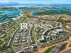 Close to Al Saadiyat island | Single Row | Partial Mangrove-sea view