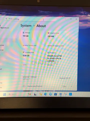 toshiba i5 8gb ram