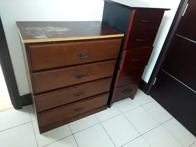 Several chest of drawers and study table