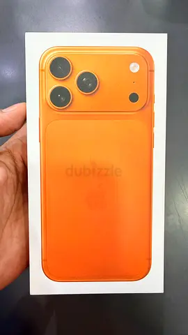 Apple iphone 17 pro max 512gb, Orange (Sealed pack with warranty) For Sale