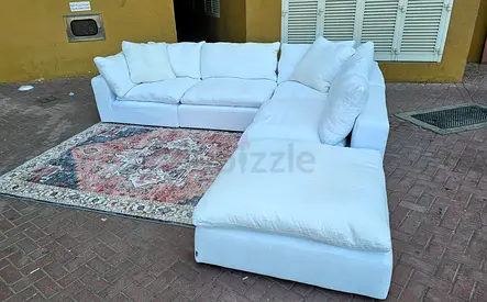 Luscious Marina Home Modular sofa with footstool