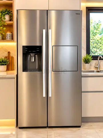 Teka Brand side by side Fridge freezer with water Dispenser and ice maker it's very good condition