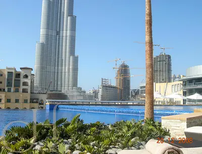 Full Fountain and Full Burj Khalifa view -Furnished