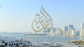 🌊🏡 2-Bedroom Apartment for Annual Rent in Al Majaz 2, Sharjah – Spacious Layout, Balcony wit