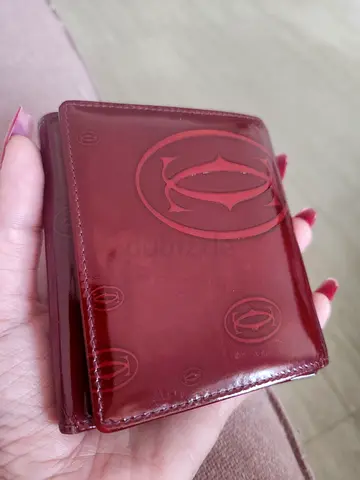 The original Authentic Cartier "Happy Birthday" Compact Trifold Wallet