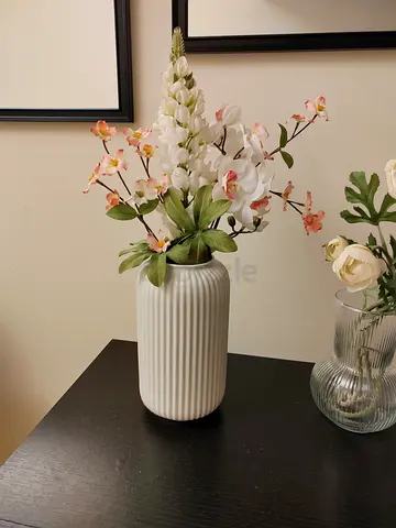 Flower pots with flower