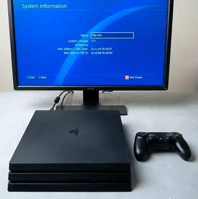 Playstation 4 PRO - 7.51 Software - 1 TB