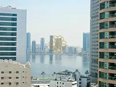 Huge Seaview 1 Master Bedroom Apartment with Balcony with Free Parking in Al khan Area