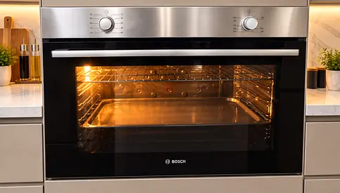 Bosch VGD011BR0M Built-In Gas Oven – 90x60cm | Stainless Steel | German Engineering