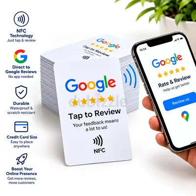 NFC Google Review Card