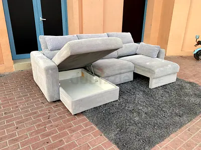 Perfect Condition Ikea Eskelstuna Sofa Bed with Storage