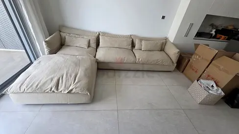 Marina home Feather 🪶 filled L Shape sofa