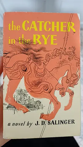 The catcher in the rye novel by J. D. Salinger