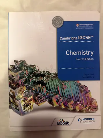 Cambridge IGCSE Chemistry Fourth Edition (Hodder Education) - Good Condition