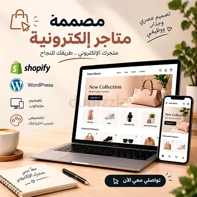 تصميم متاجر الكترونية