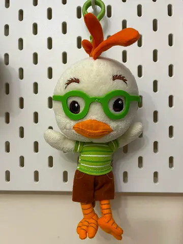 Official Vintage 2005 Disney Chicken Little Plush Keychain Charm