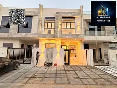 Two floors and a roof in Ajman Al Helio, price includes registration fees, electricity, water, a maj