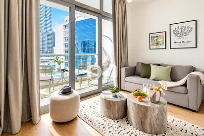 Upgraded | Full Marina View | Large Studio