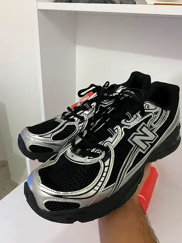 New Balance 1906R Metallic Silver / Black - Unused Pair