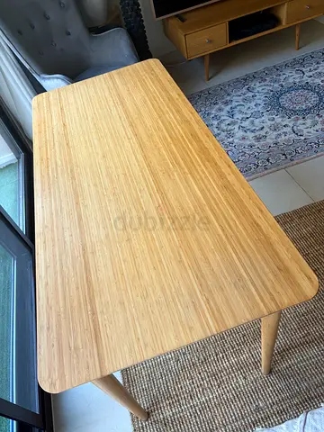 IKEA Hilver bamboo desk