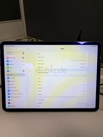 Apple iPad Pro (11"2021 M1) in good condition, Wi‑fi version. Perfect condition at86% battery.