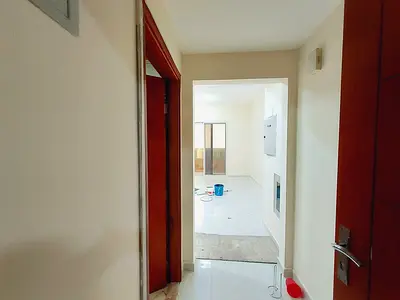 Lavish one bhk apartment and moela Saja school area proposed to big matched to call washroom.