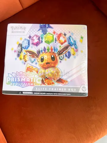 Sealed Pokémon Prismatic Evolutions Elite Trainer Box ETB