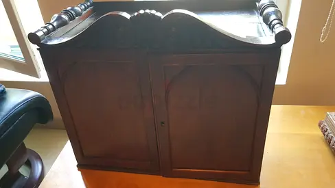 antique collectors cabinet