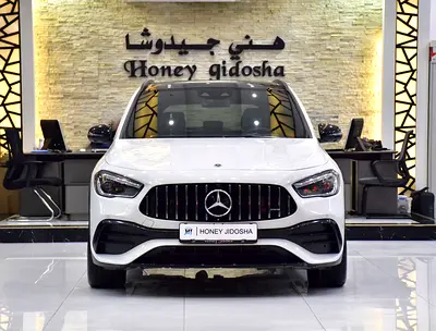 AED 1,963 EMi at 0% DP | Mercedes Benz GLA35 AMG ( 2022 Model ) in White Color GCC Specs